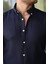 Erkek Uzun Kollu Regular Sofya Keten Gömlek 3