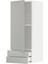 Mutfak Duvar Dolabı, Havstorp Açık Gri, 40X100 Cm, 1 Kapaklı, 2 Çekmeceli 1