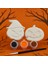 Ehobici Taş Boyama Seti Halloween Balkabağı 3 Renk Akrilik Boya 5ml + Fırça 1