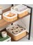 3'lü Set Bambu Düzenleyici Organizer Sepet Kare 1