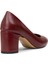 Kadın Bordo Günlük Topuklu Ayakkabı - K7200ZBRDM01 2