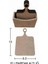 Ahşap Dikdörtgen Bardak Altlığı 13X8,5CM L392 1
