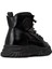 Kadın Siyah Hakiki Deri Sneaker Bot - 25310ZSYHC01 2