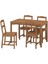 Mutfak Masası Takımı, Antika Vernik-Çam, 4 Sandalyeli 1