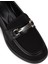 Kadın Siyah Topuklu Loafer Ayakkabı - K1463ZSYHC01 4
