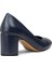 Kadın Lacivert Günlük Topuklu Ayakkabı - K7200ZLCVM01 2
