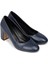 Kadın Lacivert Günlük Topuklu Ayakkabı - K7200ZLCVM01 3