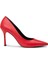 Kadın Kırmızı Stiletto Topuk Ayakkabı - P4539ZKRMM01 1