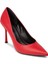 Kadın Kırmızı Stiletto Topuk Ayakkabı - P4539ZKRMM01 5