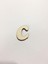2,5cm Ahşap Harf ve Rakamlar - C 1