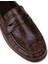 Kadın Kahverengi Loafer Ayakkabı - K0010ZKHVC01 5