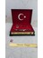 Kişiye Özel Ahşap Sandıklı Hançer Köstekli Saat ve Isimli Besmele Kabartmalı Kalem 1