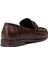 Kadın Kahverengi Loafer Ayakkabı - K0012ZKHVC01 2