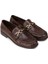 Kadın Kahverengi Loafer Ayakkabı - K0012ZKHVC01 4