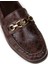 Kadın Kahverengi Loafer Ayakkabı - K0012ZKHVC01 5