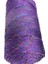 Makrome İpi 3mm Polyester Mor Simli 1