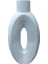 Çizgili Büyük Oval Vazo 27X14CM 1