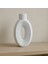 Çizgili Büyük Oval Vazo 27X14CM 3