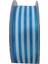 Tafta Çizgi Desen Kurdele 25 mm Mavi 10 Metre 2