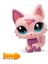 Littlest Pet Shop Minişler 1’li Figür Seri 2 - Pembe Kedi - 5 cm Minişler 2