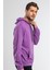 Süperlife Kapşonlu Uzun Kollu Baskılı Dar Kalıp Ince Erkek Sweatshirt Spr 2019K61 5