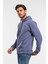 Süperlife Kapşonlu Uzun Kollu Baskılı Dar Kalıp Ince Erkek Sweatshirt Spr 2019K61 1