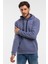 Süperlife Kapşonlu Uzun Kollu Baskılı Dar Kalıp Ince Erkek Sweatshirt Spr 2019K61 4