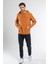 Süperlife Kapşonlu Uzun Kollu Baskılı Dar Kalıp Ince Erkek Sweatshirt Spr 2019K61 1