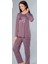 790-37 Bayan Uzun Kollu Pijama Takım 1