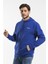 Süperlife Kapşonlu Uzun Kollu Baskılı Dar Kalıp Ince Erkek Sweatshirt Spr 2019K61 2