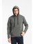 Süperlife Kapşonlu Uzun Kollu Baskılı Dar Kalıp Ince Erkek Sweatshirt Spr 2019K61 3