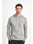 Süperlife Kapşonlu Uzun Kollu Baskılı Dar Kalıp Ince Erkek Sweatshirt Spr 2019K61 3