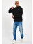 Süperlife Kapşonlu Uzun Kollu Baskılı Dar Kalıp Ince Erkek Sweatshirt Spr 2019K61 3
