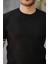 Erkek Jakarlı Ribanalı Kısa Kollu T-Shirt 3