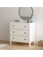 Lia 3 Çekmeceli Beyaz Şifonyer 2