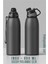 Modacar Inox Çelik Termos - 600 ml SUS304 Çelik Termos Profesyonel Gri 2