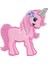 Aplike Ütü Ile Yapışan Unicorn Pembe Arma 4x4 cm 1