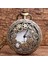 Kişiye Özel Retro Çark Kabartmalı Quartz Köstekli Saat 1
