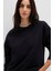 Bisiklet Yaka Siyah Sweatshirt 1S10435-900 2
