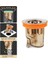 3.2x4.5 cm Koku Giderici Lavabo Tıkacı Banyo Küvet Süzgeci Gider Tıkanma Önleyici Çekvalfli Adaptör 3