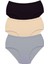 3 Adet Tutku Kadın Yüksek Bel Bato Kalın Lastik Külot S4 1