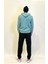 Süperlife Erkek Kapşonlu Regular Fit Air Baskılı Ince Sweatshirt SPR22SW162 2