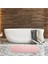 2 Adet Massage Bath Math Banyo & Duş Kaydırmazı Pembe Renk Masajlı Model Banyo Paspas M-142 3