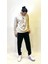 Süperlife Erkek Kapşonlu Regular Fit Air Baskılı Ince Sweatshirt SPR22SW162 2
