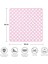 2 Adet Kare Bubble Bath Math Banyo Paspası & Duş Kaydırmazı Pembe 54X54 cm M-149 1