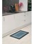 2 Adet Kare Sihirli Su Emici Banyo Paspası Kaymaz Tabanlı Ayak Paspası 38X58 cm M-60 4