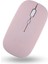 Büro Ev Ofis Bilgisayarı Için Pembe Bluetooth Mouse 1