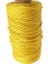 Makrome İpi 3mm Polyester Koyu Sarı 1