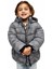 Nmmmosan Puffer Jacket Re Grı Erkek Çocuk Mont 1