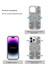 iPhone 13 Pro Max Kılıf Mekanik Bumper Kapak - Siyah 4
